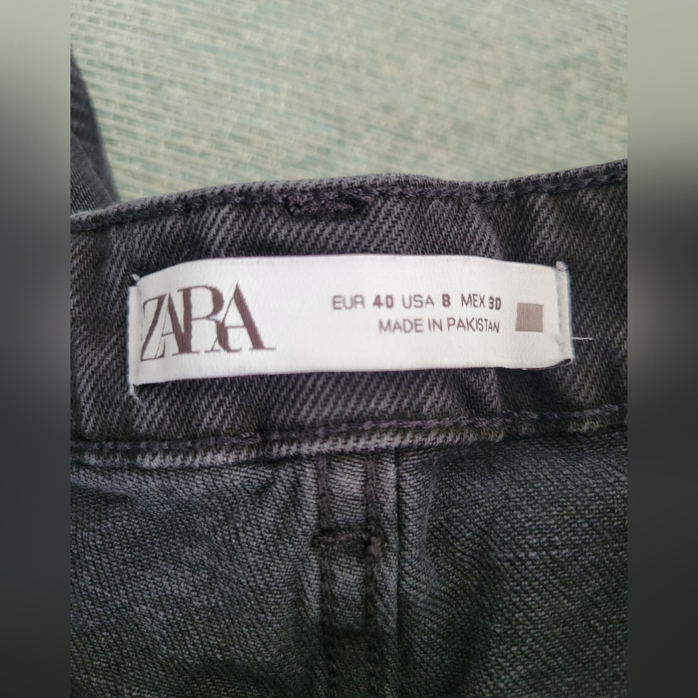 Zara HR Mom jeans 30" size 8 - Picture 4 of 4